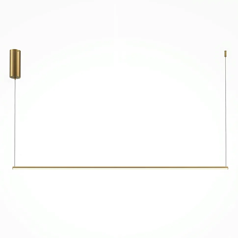 Suspension design LED – barre horizontale dorée 120 cm SALEM