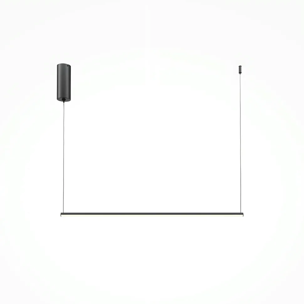 Suspension design LED – barre horizontale dorée 120 cm SALEM