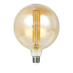 Suspension en verre cuivré forme cloche 48 cm NIAGARA