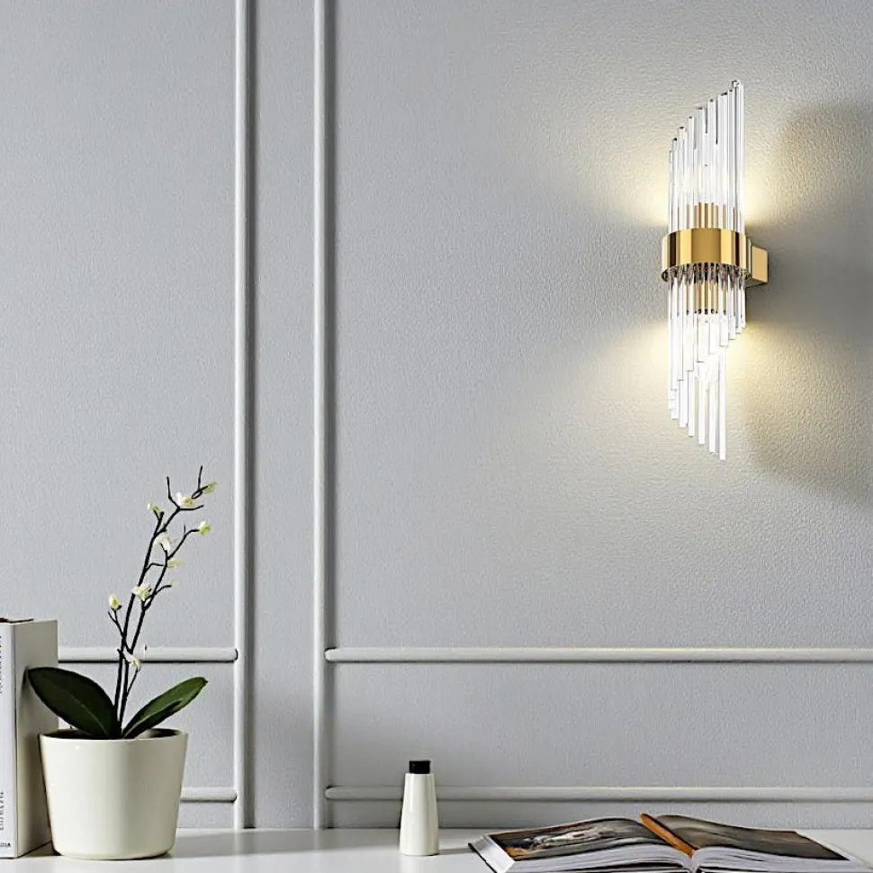 Suspension en verre multicolore NIAGARA