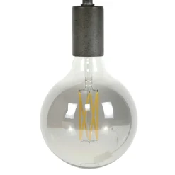 Suspension industrielle 1 lampe anneaux croisés TRIBECA