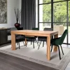 Table à manger extensible en bois recyclé FSC 160-200 cm NELSON