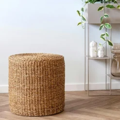 Table basse avec tiroirs teck pieds épingle 90x60 cm JAIPUR