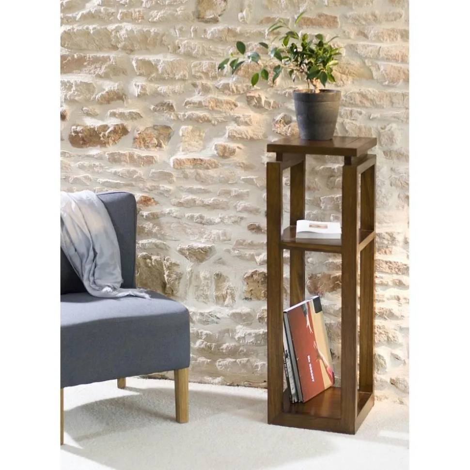 Table basse double plateau 90x90cm LOLA