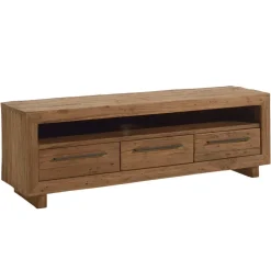 Table basse en teck recyclé naturel KERALA