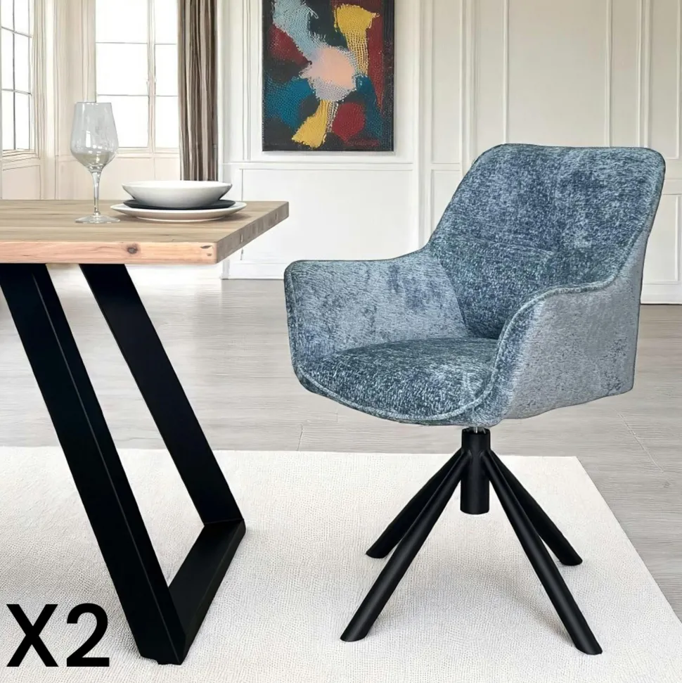 Table de jardin en bois d'acacia et aluminium 260 cm IBIZA