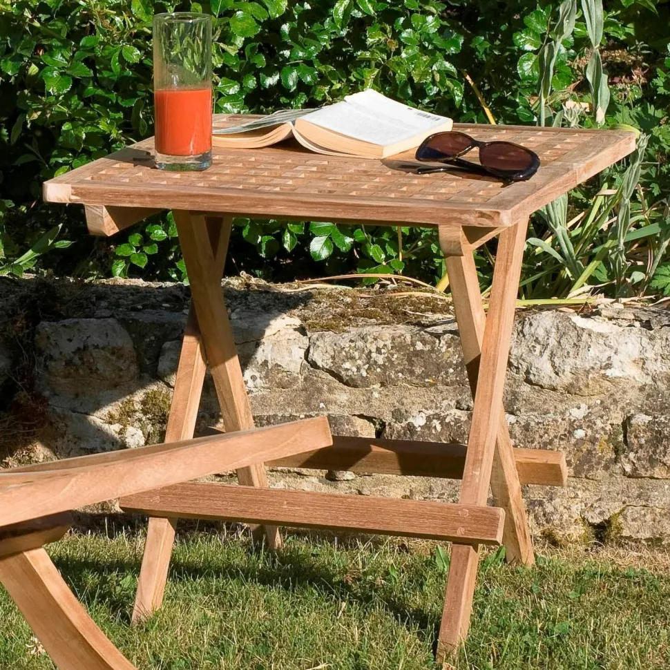 Table de jardin extensible teck 180/240 SUMMER