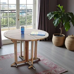 Table gigogne bois style colonial LOLA (lot de 3)