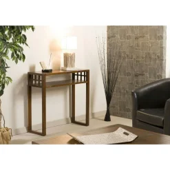 Table gigogne bois style colonial LOLA (lot de 3)