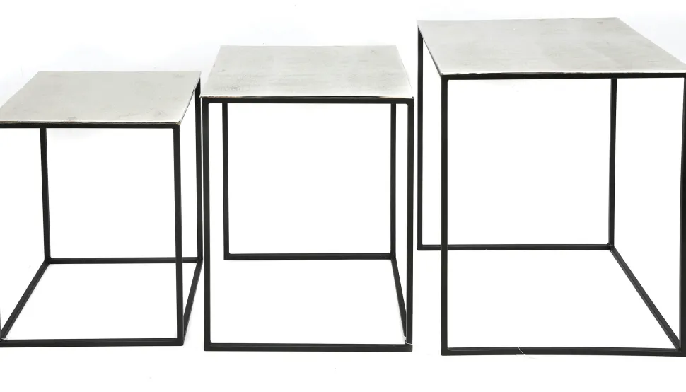 Table gigogne moderne (lot de 3)