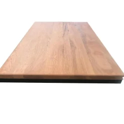 Table rectangulaire extensible en chêne brun 220 cm PALERME