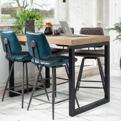 Table Repas Extensible Bois recyclé 180/240x90x77cm BRISBANE