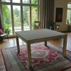 Table repas extensible hévéa 130/210cm HELENA