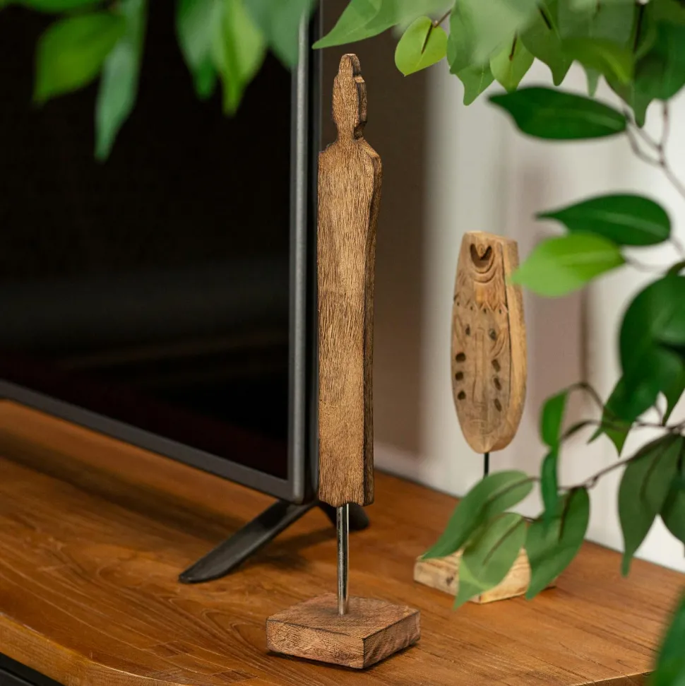 Table ronde en chêne clair avec piètement baguette ø120 cm AMSTERDAM