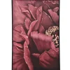 Tableau de fleurs de pivoine en gros plan cadre noir