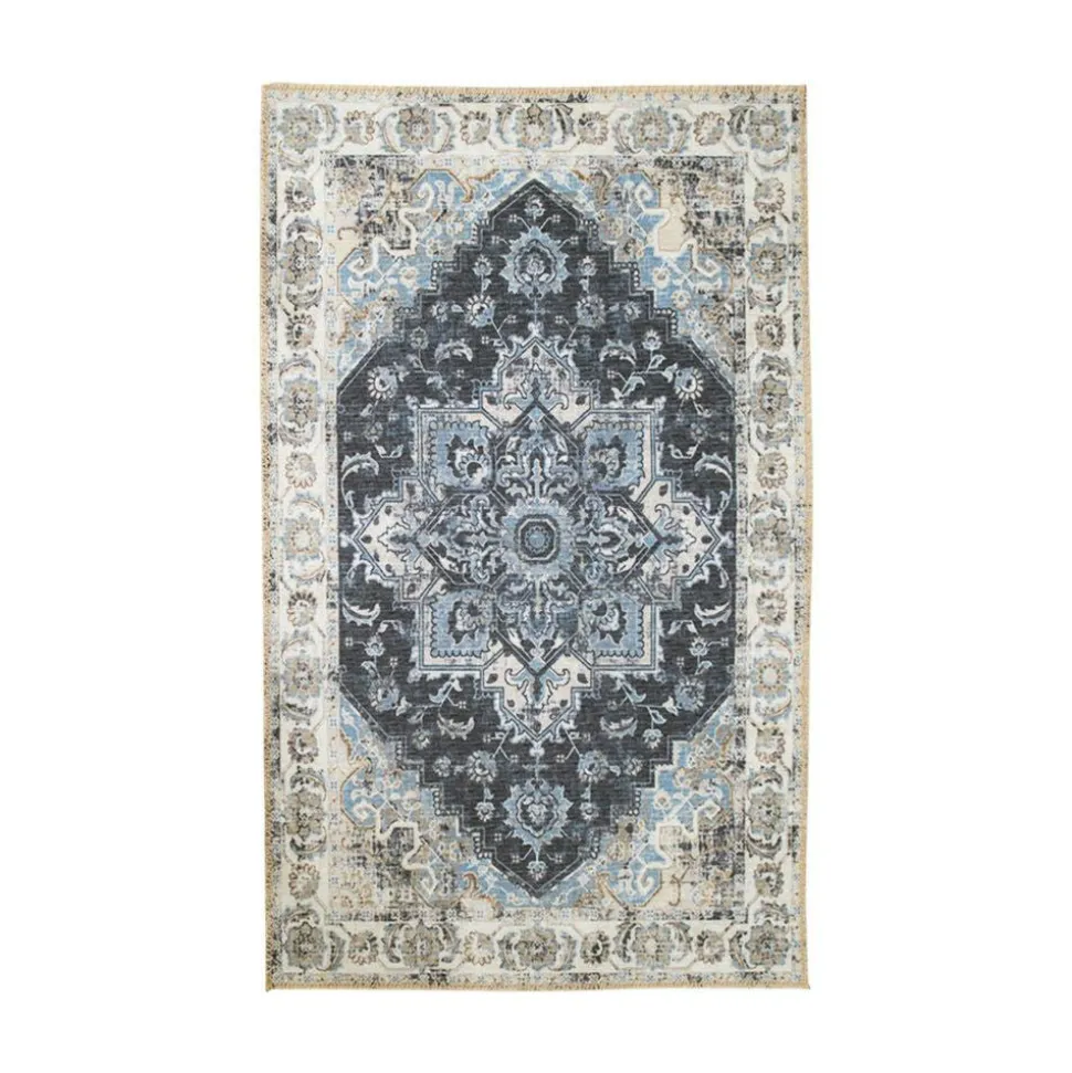 Tapis bohème en jute tressée 180x240 cm FEZ