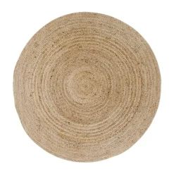 Tapis en jute tressée - format rectangulaire, esprit bohème FEZ