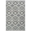 Tapis gris contrasté – losanges, 120x180 cm ISTANBUL