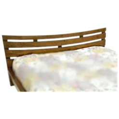 Tête de lit incurvée Hévéa pour lit couchage 180 195x80cm NIAGARA