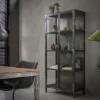 Vitrine industrielle métal verre ROADIES